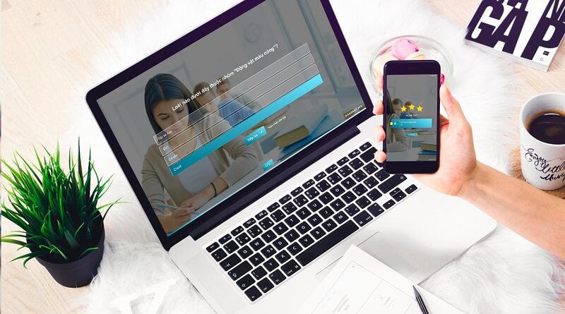 Những website trắc nghiệm online được tin chọn