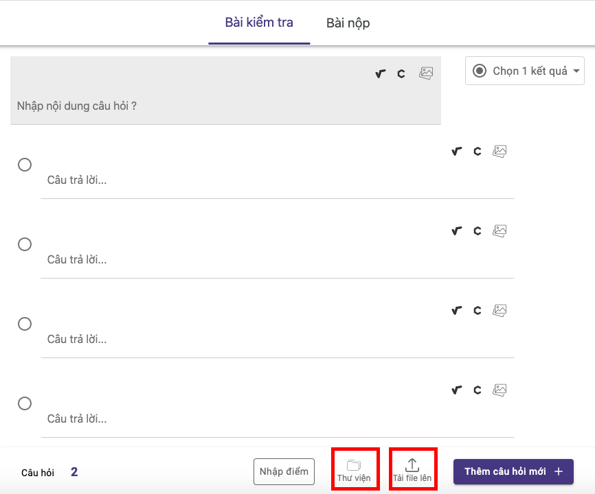 Cách tạo đề trắc nghiệm Vật lý