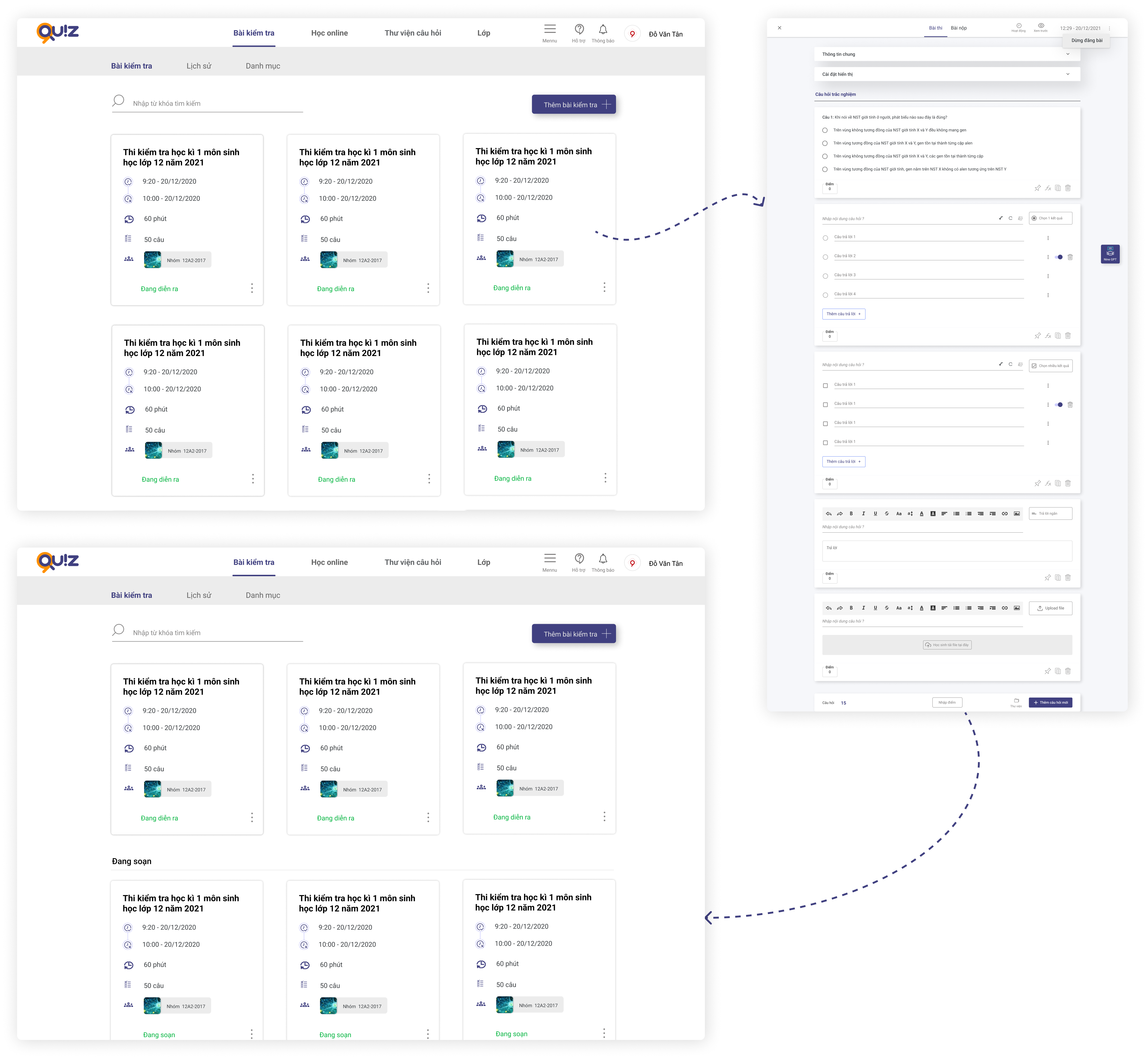 Sửa bài kiểm tra