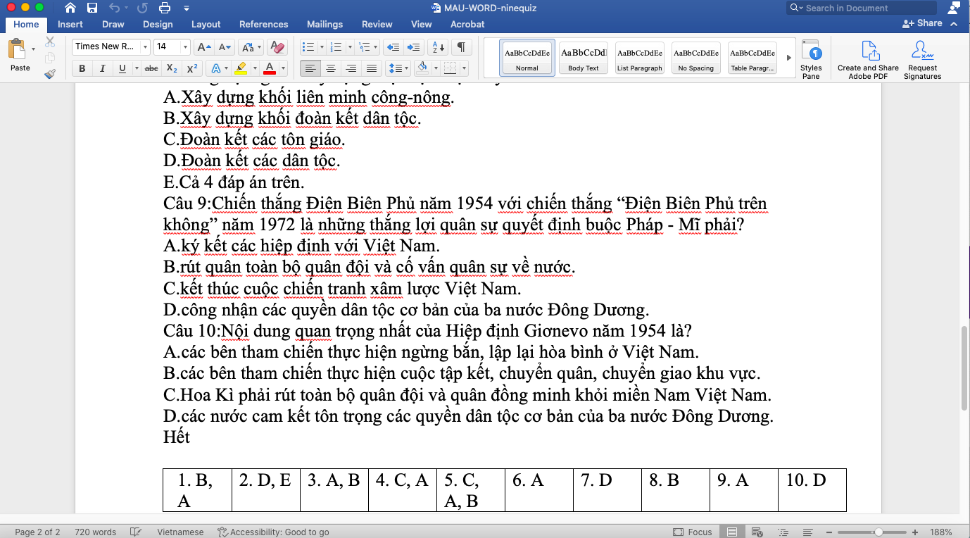 Soạn bài kiểm tra môn Sinh học nhanh chóng